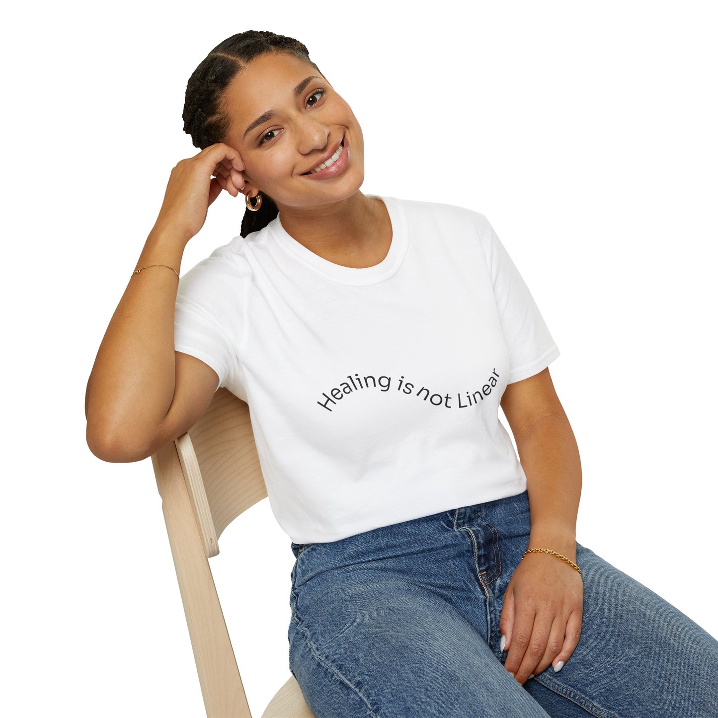 Healing Is Not Linear — Unisex Tee