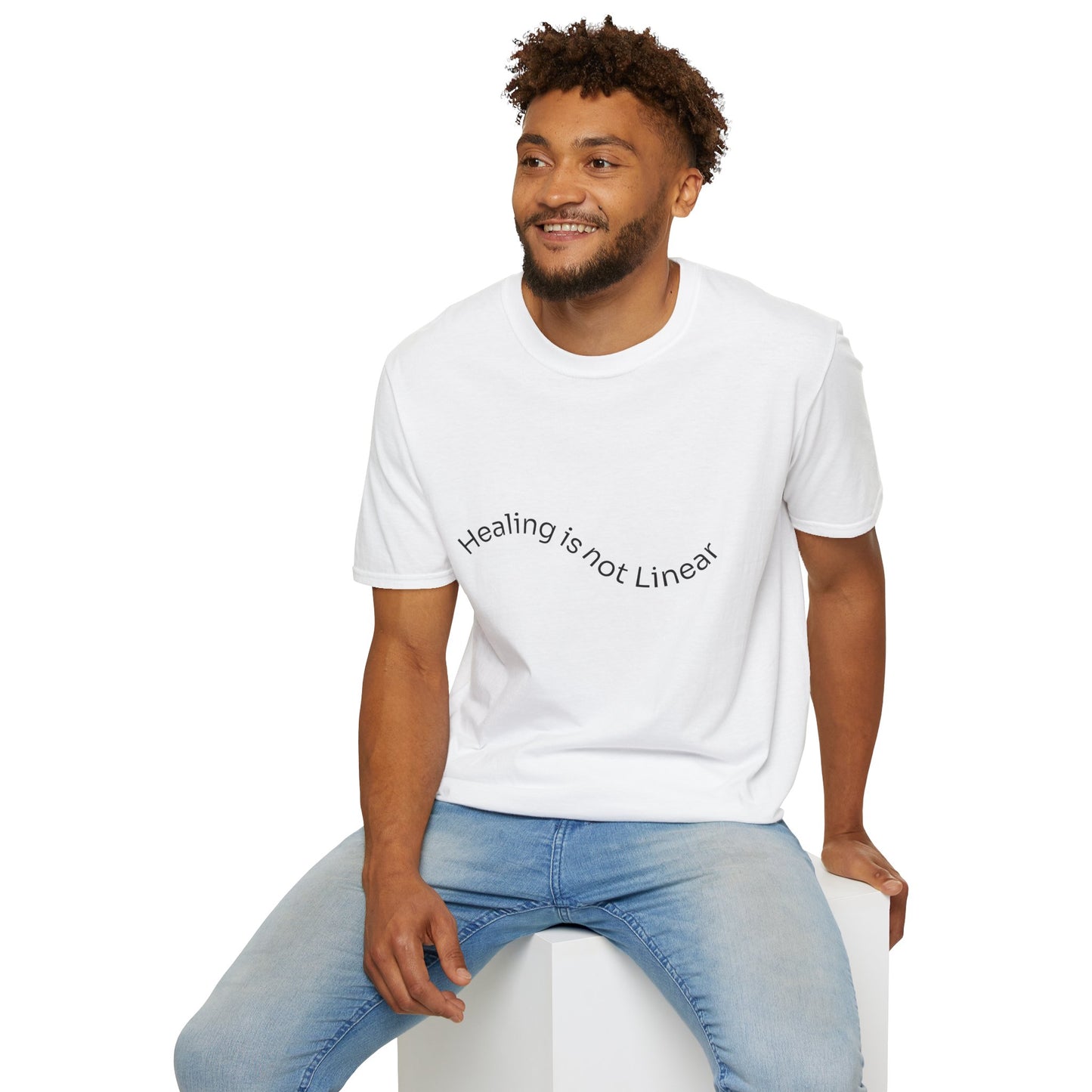 Healing Is Not Linear — Unisex Tee