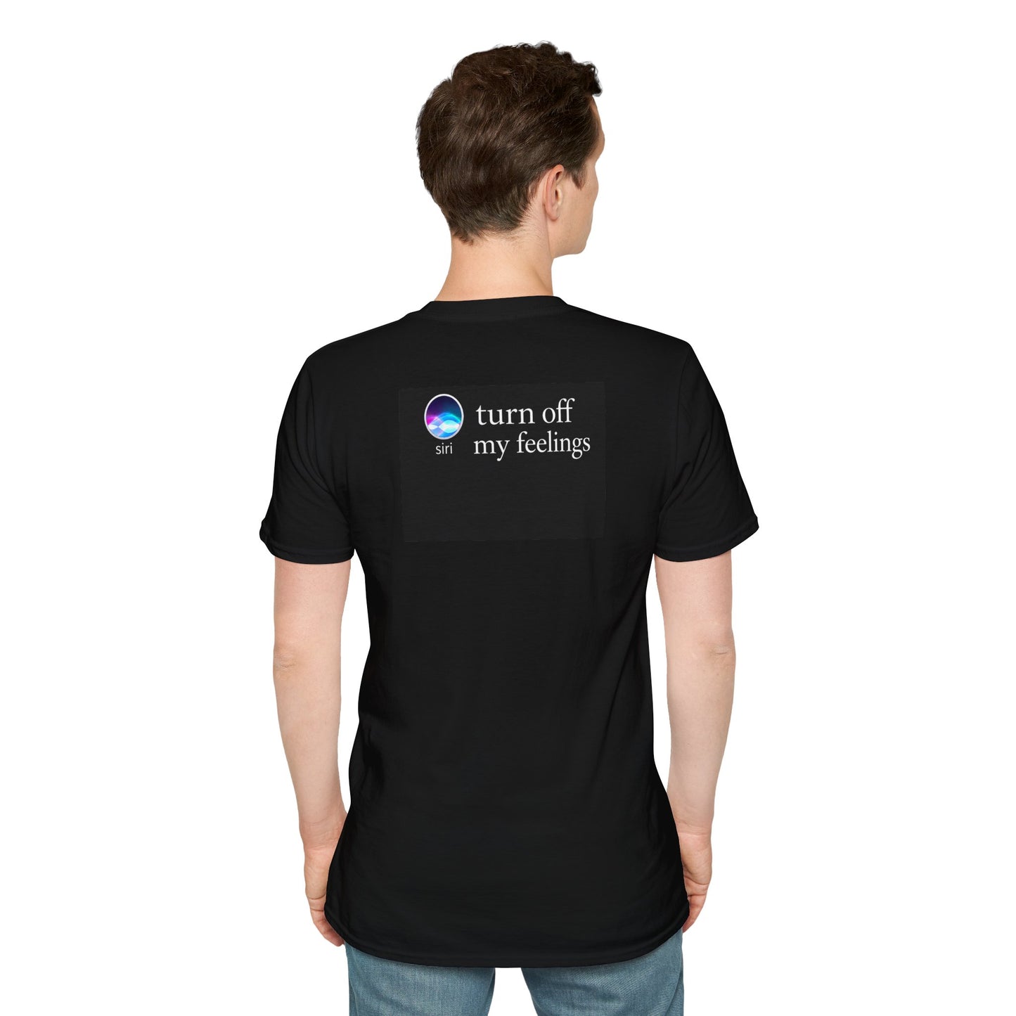 Turn-of-My-Feelings Tee — Classic White Crewneck
