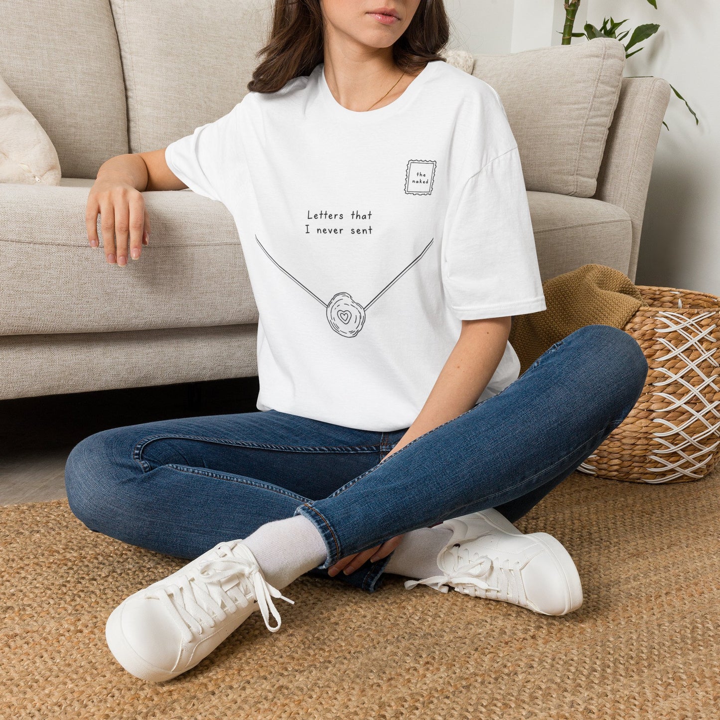 Letters That I Never Sent T‑Shirt — Vintage Envelope Graphic