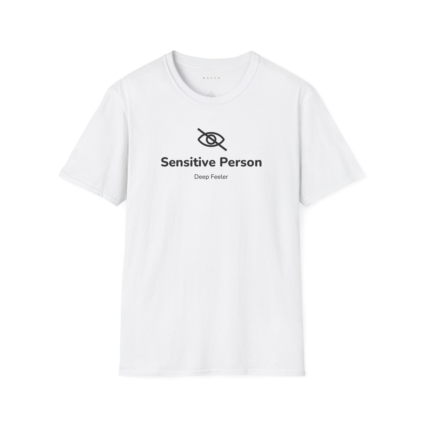 Sensitive Person T-Shirt — "Deep Feeler" Soft Graphic Tee