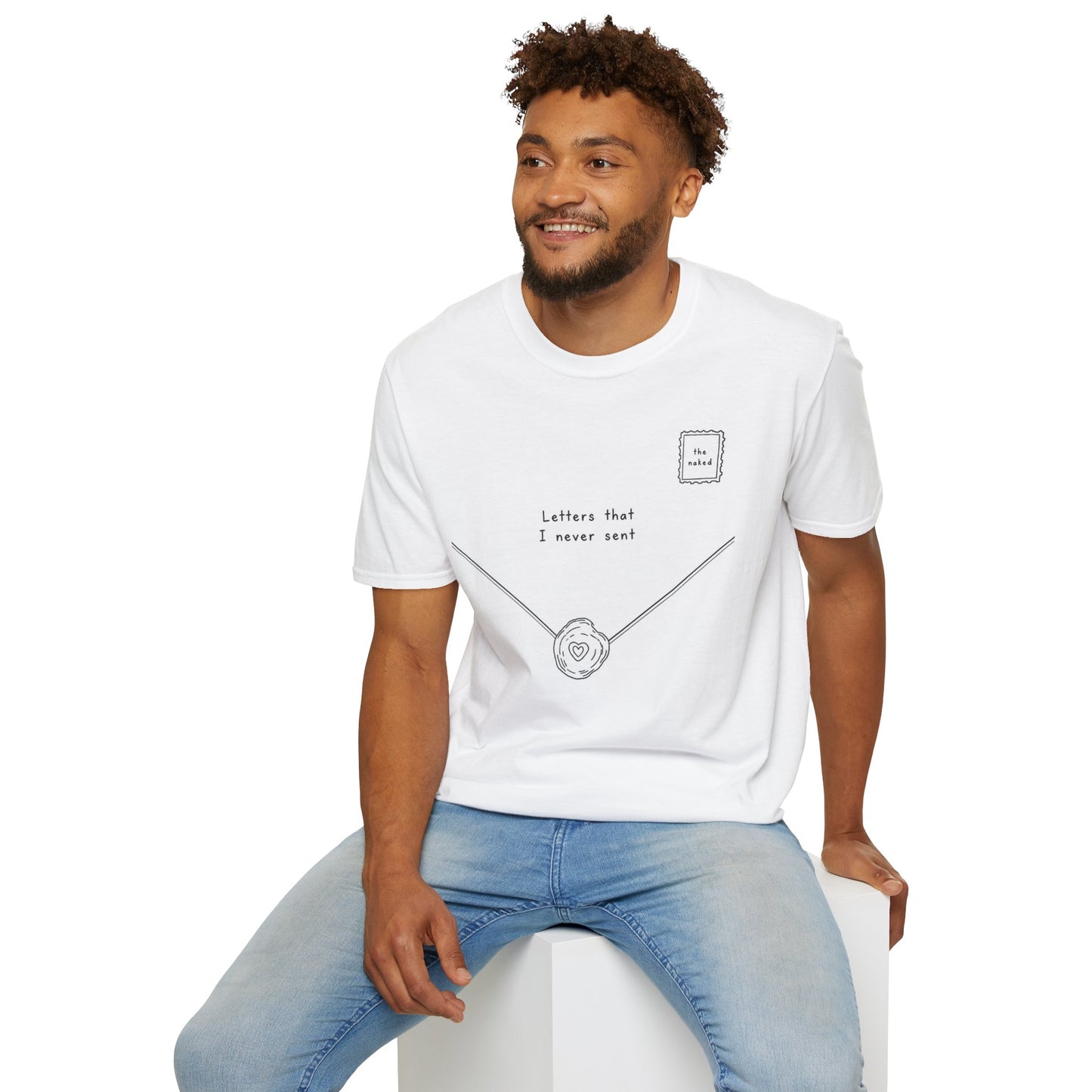 Letters That I Never Sent T‑Shirt — Vintage Envelope Graphic