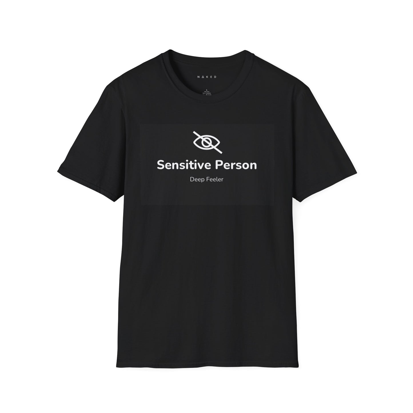 Sensitive Person T-Shirt — "Deep Feeler" Soft Graphic Tee