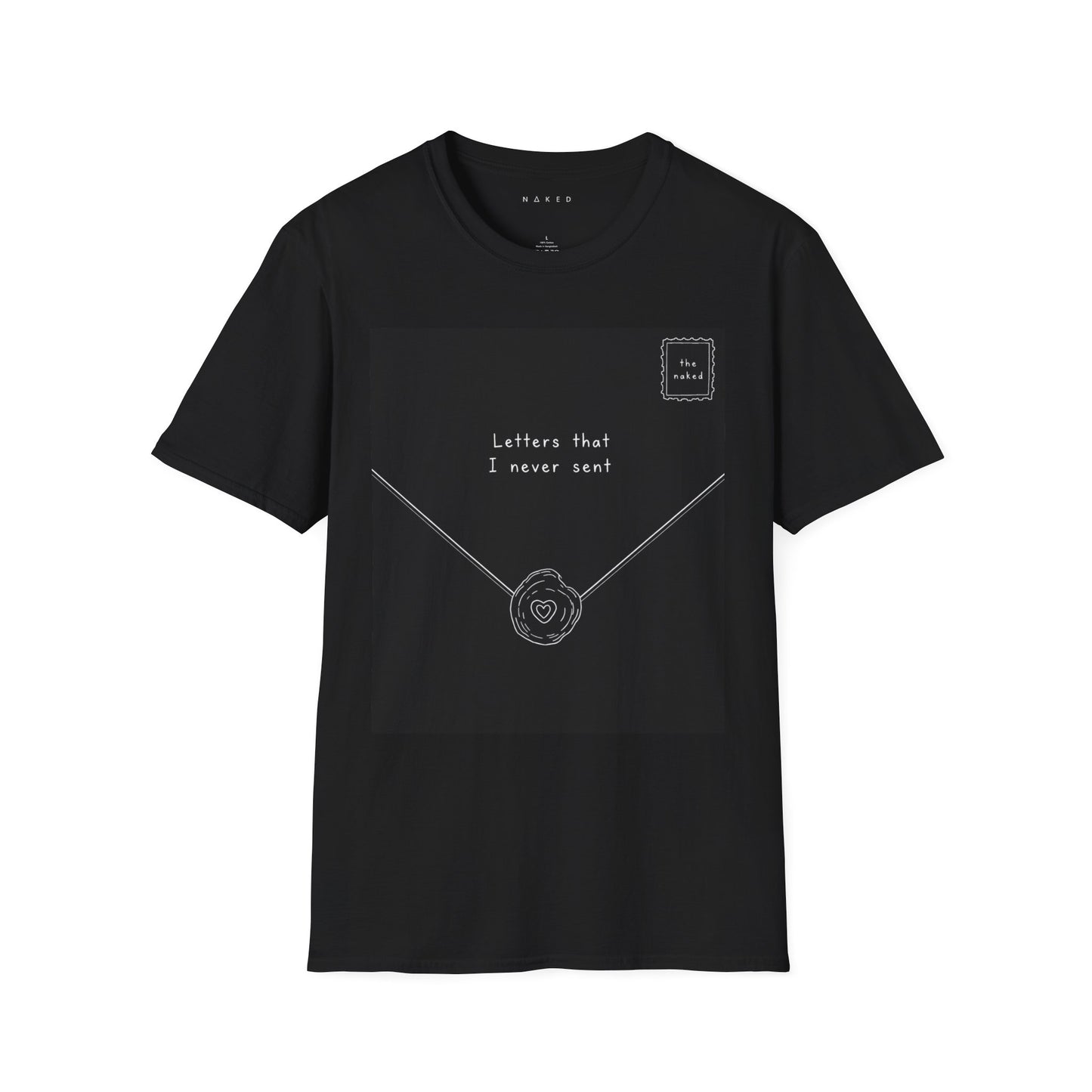 Letters That I Never Sent T‑Shirt — Vintage Envelope Graphic